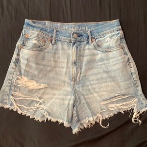 American Eagle highest rise shorts